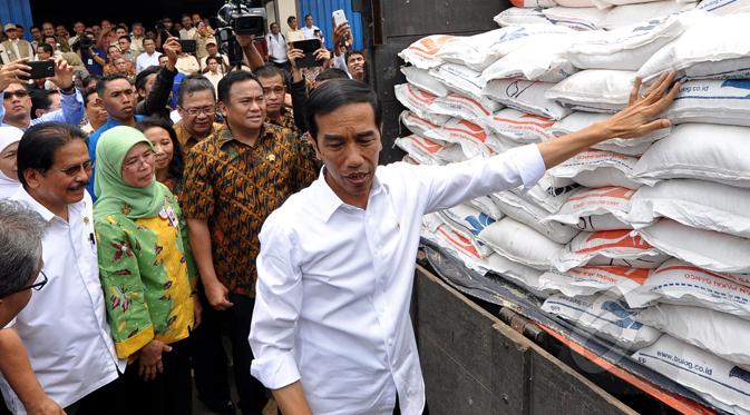 Presiden Jokowi Pastikan Harga Beras Stabil